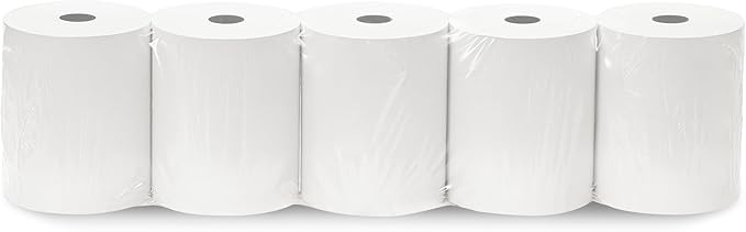 CLOVER POS 3-1/8" x 230' THERMAL RECEIPT PAPER BPA FREE - Image 2