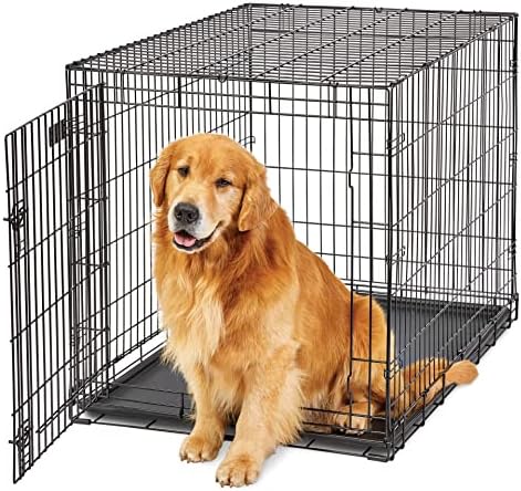 LifeStages by MidWest 42-Inch Single Door Crate, Large Breeds, 71-90 lbs by MidWestHomesForPets