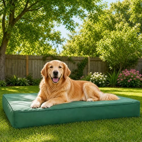 WNPETHOME Outdoor Waterproof Dog Bed Large Sized, Washable Creat Pad 36" by WNPETHOMEPETSHOME