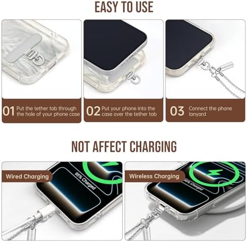 Dadanism Universal Phone Lanyard Set, Silver - Image 4