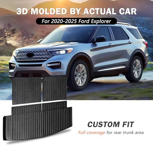 KUST Trunk Cargo Mat for 2020-2026 Ford Explorer Accessories - Image 2