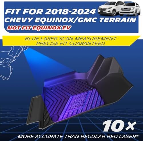 Michelin Vehicle Mats for 2018-2024 Chevy Equinox Gas/GMC Terrain (4 Piece) - Image 4