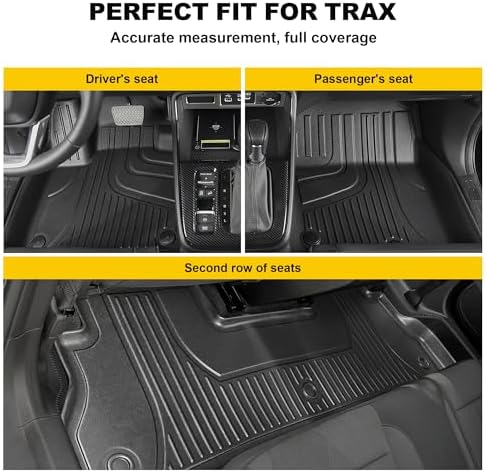 Floor Mats for Chevy Trax 2024 2025 2026 LS/1RS/LT/2RS/ACTIV All Models - Image 2