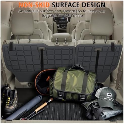 Floor Mats Full Set for Chrysler Pacifica 2017-2025 Touring Gas 7 Seater - Image 7