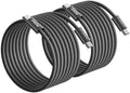LISEN 240W USB C to USB C Cable, PS/2 Charging Cable (10FT+10FT) by Lisen
