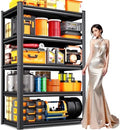 Heavy Duty Metal Garage Shelving Unit 5-Tier 71.2" H x 35.4" W by CreatingaComfortableLiving