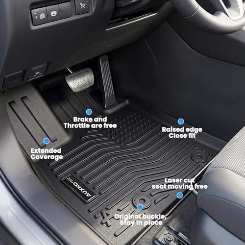 AUXKO Floor Mats Cargo Mat with Backrest Mat for 2026 Toyota RAV4 Hybrid - Image 4