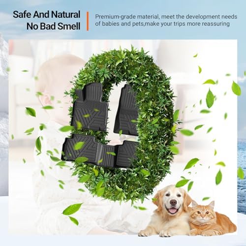 powoq Floor Mats Cargo Mat Compatible with 2022 2023 2024 2025 2026 Tucson - Image 6
