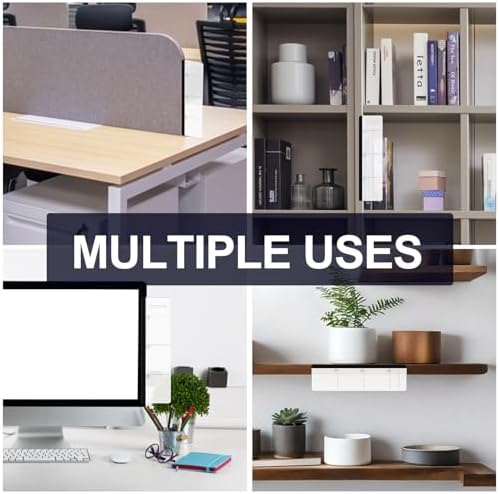 Office Desk Accessories 2pcs Computer Message Board Monitor Memo Board Office Supplies for Women Men Computer Sticky Note Holder with Functional Areas for Office Home Work Desk - Image 6
