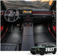 Custom Fit All Weather TPE Floor Mat for 2027 Kia Telluride Hybrid (7/8 Seats, Driver/Passenger Single Mat), Waterproof Anti-Slip Floor Liner by Unknown