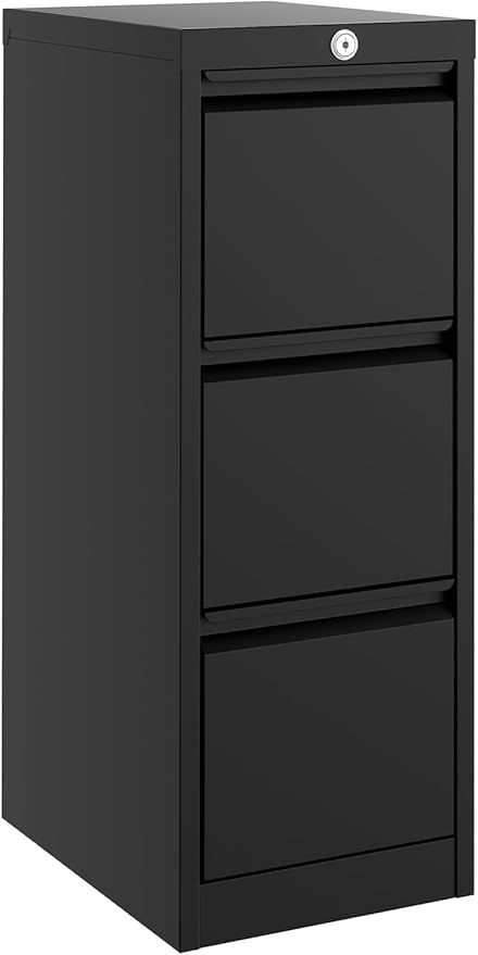3-Drawer Metal File Cabinet - Image 8