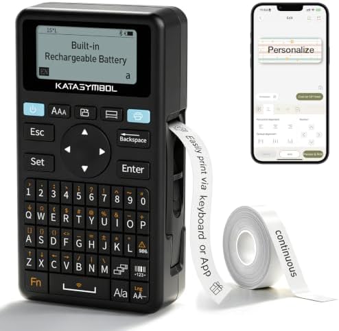 SUPVAN E11 Keyboard & Bluetooth Label Maker Machine by SUPVAN