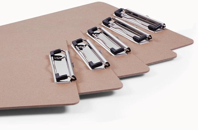 Clipboards Bulk, EZZGOL 36 Pack Letter Size Wood Clipboards, Low Profile Clip - Image 4