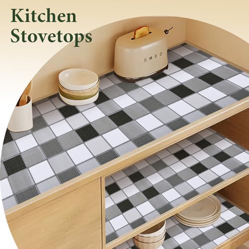 Drawer and Shelf Liner for Kitchen Cabinet: 23.6 in X 20 Ft Non Slip - Image 3