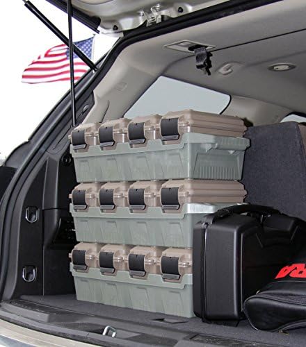 MTM AC4C 4-Can Ammo Crate, 30 Caliber, Dark Earth/Army Green - Image 3