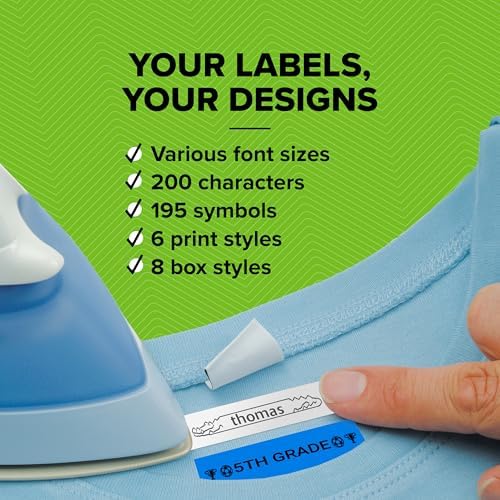 DYMO LetraTag LT-100H Handheld Aesthetic Label Maker, ABC Keyboard Label Printer with Easy-to-Use, 13 Character LCD Screen, Great for Home & Office Organization, Pink - Image 5