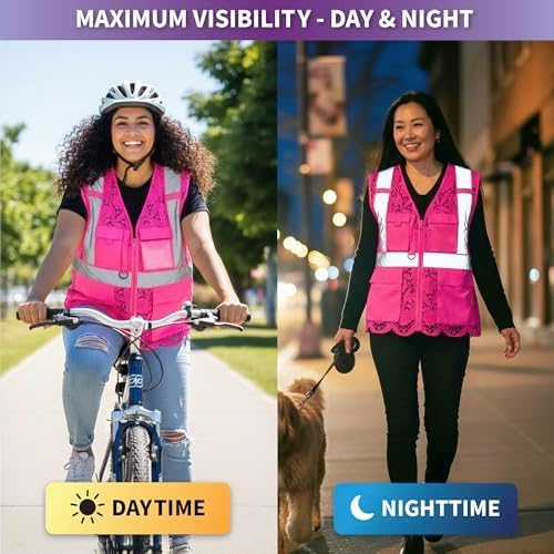 Lace-Mesh Safety Vest for Women & Men - Image 8