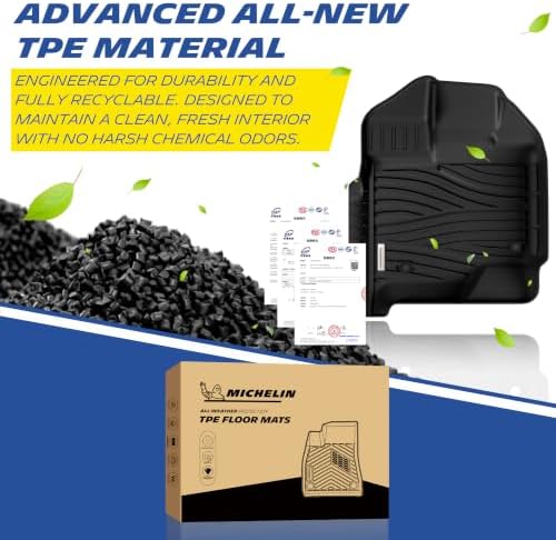 Michelin Vehicle Mats for 2015-2026 Ford F150/2022-2026 Lightning, 1st Row - Image 7