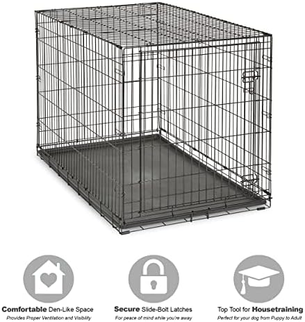 New World by Midwest 48-Inch Single Door Crate, XL Breeds, 90-110 lbs - Image 3