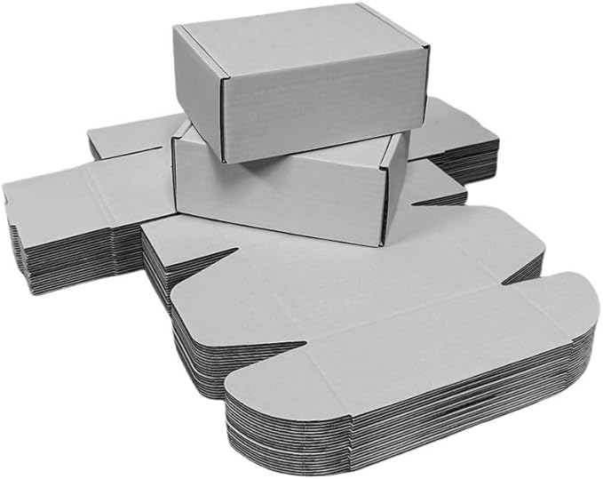 50 Pcs 4.3 x 3.1 x 2 inches Mini Size Corrugated Cardboard Gift Boxes - Image 4