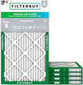 Filterbuy 20x30x1 Air Filter MERV 8 Dust & Allergy Defense (5-Pack) by Filterbuy