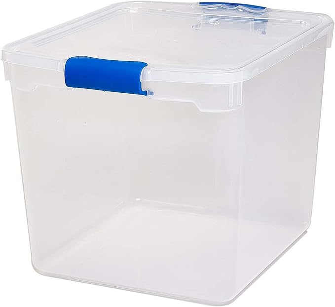 HOMZ 12-Pack Secure Latch, 31 Quart, and Office Organization - Image 9