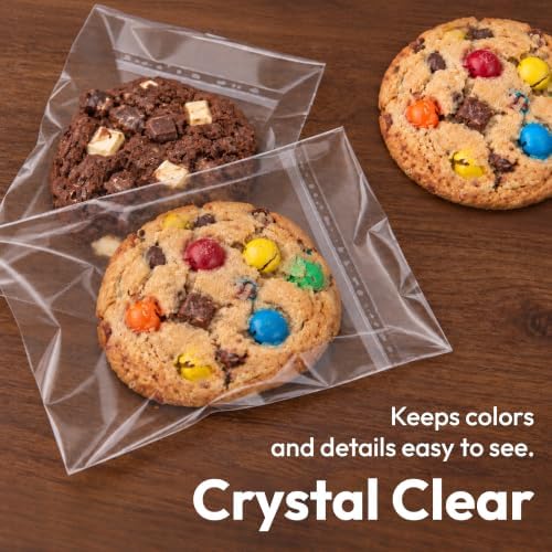 240Pcs 4x6 inch Self Sealing Cellophane Bags, Clear - Image 5