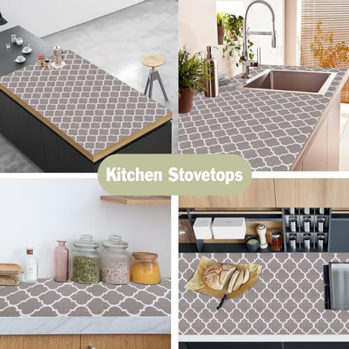 Drawer and Shelf Liner for Kitchen Cabinet: 12 in X 30 Ft Non Slip - Image 6