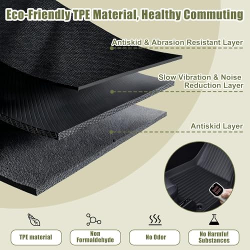 Priprilod Trunk Bed Mat Cargo Liner Fit for Toyota Tundra CrewMax 2022-2024 - Image 2