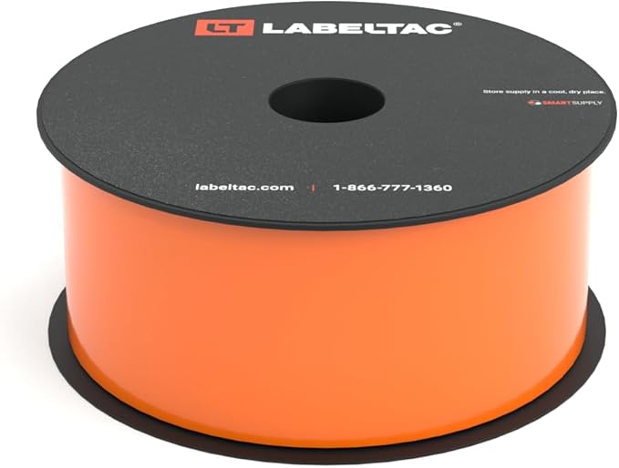 LabelTac LT4/LT4P/LTPX Label Supply 2" x 150' Orange by LabelTac