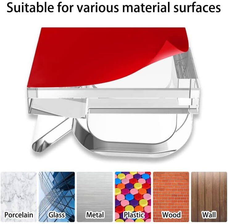 200 Pcs Cable Clips, Adhesive Cable Organizer Cord Holder Wire Clip Wire Management Self Adhesive Hooks Wire Holder for Office, Home(Transparent, 200PCS) - Image 3