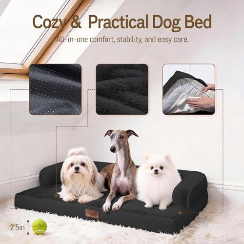 Comfort Expression Orthopedic XL Dog Bed for Large and Extra Large Dogs - Image 4
