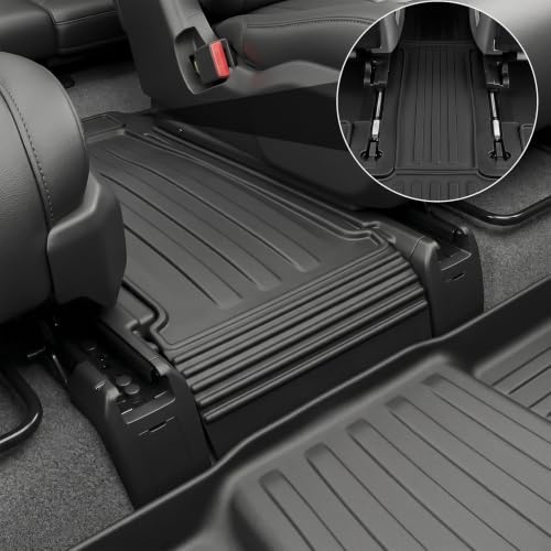AUXKO All Weather Floor Mats for Hyundai Palisade Hybrid 2026 7&8 Seat - Image 7