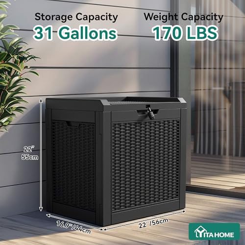 YITAHOME 32 Gallon Deck Box - Image 6