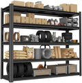 5-Tier Heavy Duty Garage Shelving, 3,250 lbs Capacity Adjustable Metal Storage Shelving Unit for Garage, Basement, Warehouse and Workshop, 62" W x 23.5" D x 83" H by DarubtesForanideallife