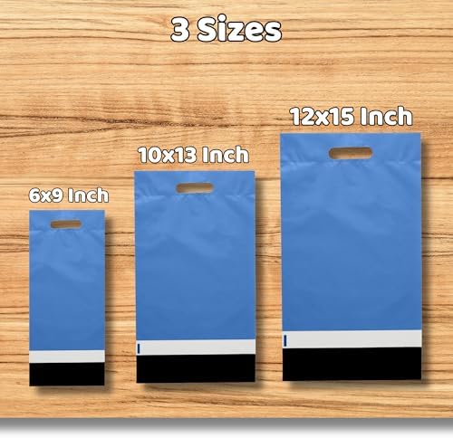 Donyson Blue Poly Mailers, 6x9, 100 Pack, Packaging Bags for Business - Image 5