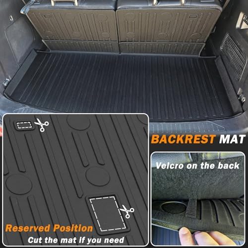 KUST Trunk Cargo Mat for 2020-2026 Ford Explorer Accessories - Image 4