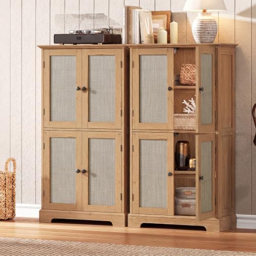 ChooChoo Bathroom Floor Cabinet with Adjustable Shelves - Image 6