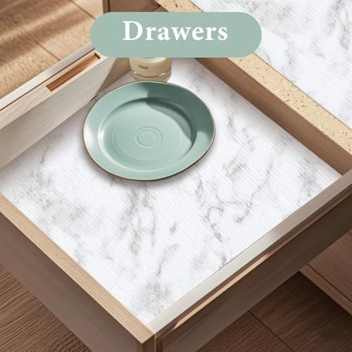 2-Layer Drawer and Shelf Liner for Kitchen Cabinet: 23.6in X 40Ft Non Slip - Image 3