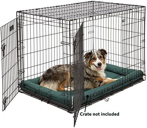 MidWest Homes for Pets Maxx Dog Bed for Metal Crates, 42 Inch Green - Image 3