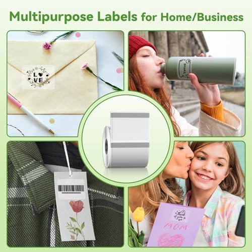 Phomemo Transparent Thermal Labels, Use for M110/M100/M220/M108, 230PCS - Image 6