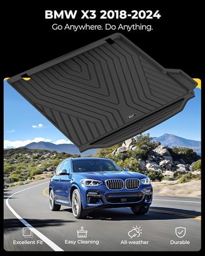 3W Cargo Liner for BMW X3 G01 2018-2024, TPE All Weather Custom Fit - Image 2
