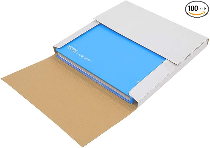 White Vinyl Record LP Shipping Mailer Boxes, 12.5in*12.5in*1in Record Mailers by Kshioe