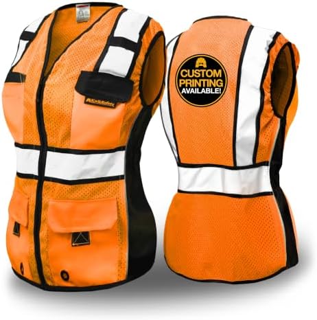 KwikSafety RoadBOSS Econ & Premium Safety Vest for Women Class 2 ANSI OSHA by KwikSafety