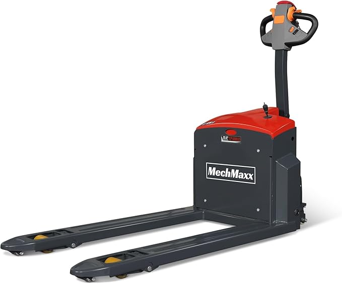 4400lbs Lithium-ion Electric Pallet Jack, 48V 50Ah Battery, Walkie Type Truck by MechMaxx