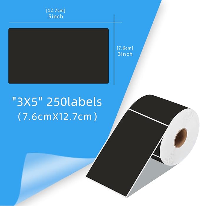 PARLAIM 3 X 5 Inch 250 Per Roll Rectangle Inventory Color Coding Labels - Image 2