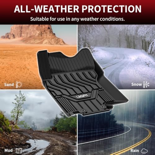 LASFIT Floor Mats for Nissan Rogue 2020 2019 2018 2017 2016 2015 2014 - Image 6