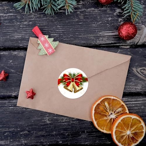 Christmas Stickers Merry Christmas Stickers for Cards Crafts Gifts, 500 Pcs - Image 5