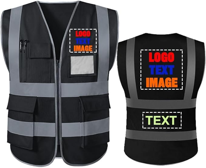 High Visibility Safety Reflective Vest by DOBYYUNZHEN