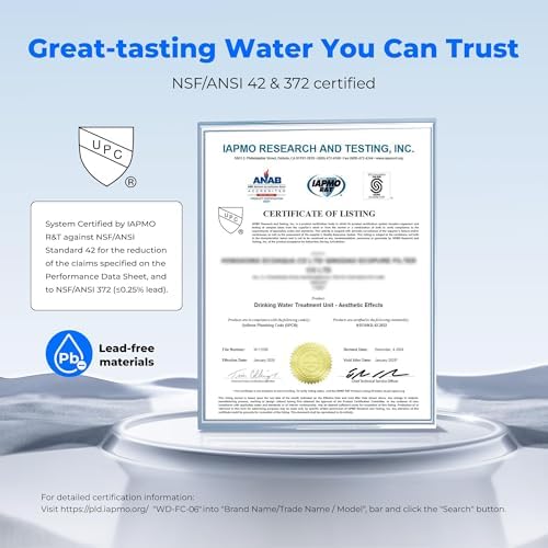 Waterdrop FC-06 Water Filter for Sink Faucet, 360° Rotating Stainless Steel - Image 5